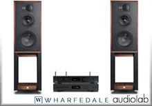 Audiolab 6000A Play + CDT  +Wharfedale Linton